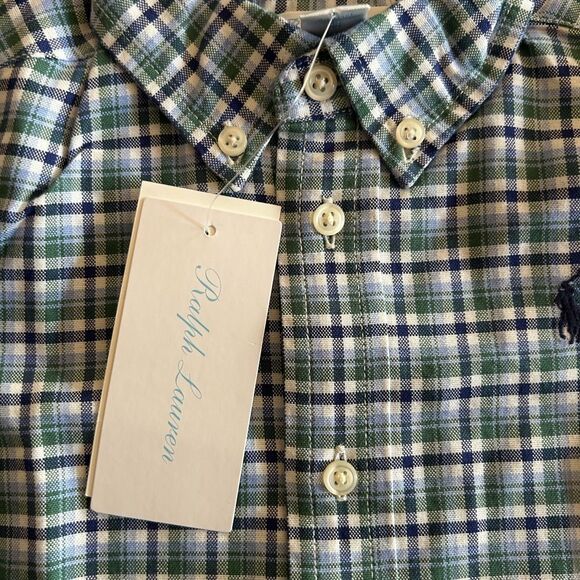 Ralph Lauren Boys Plaid Button Down Shirt - 18M - Picture 5 of 6
